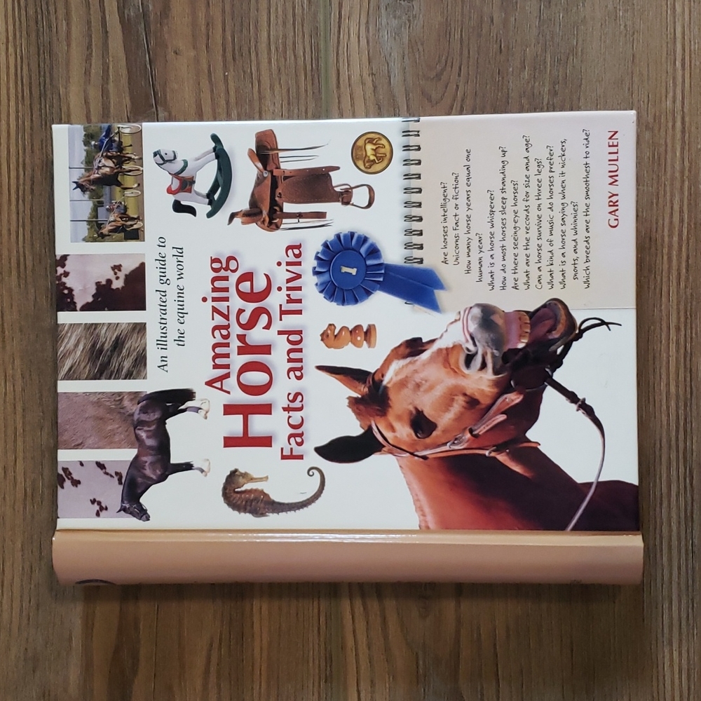 Horse Facts and Trivia Hardback Book